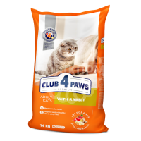 Club 4 Paws Premium Adult Cats With Rabbit Сухий корм для дорослих котів з кроликом thumb image 1