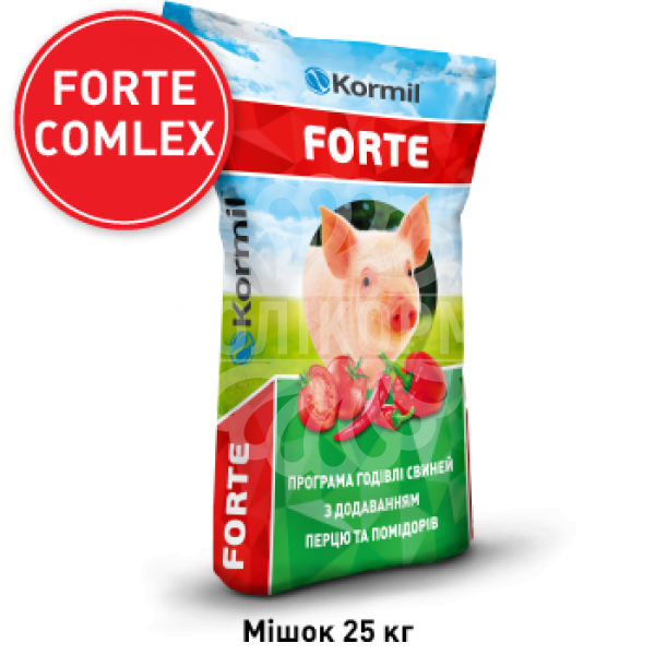 3333 FORTE COMPLEX для свиней на всі періоди годівлі 100%